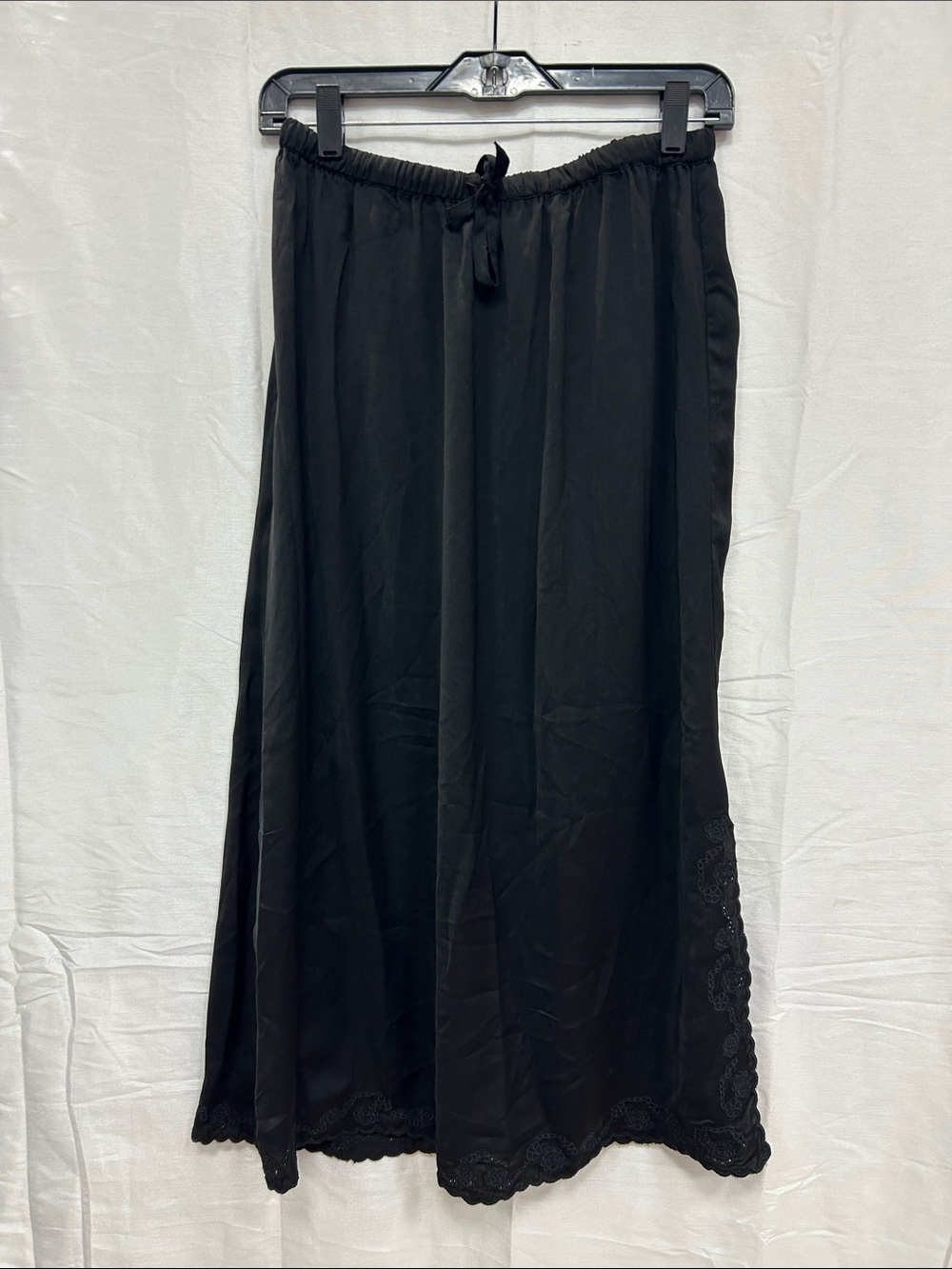 Universal Thread Black Skirt with Drawstring Waist